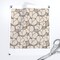 Modern Flower Tulip Floral Geometric Art Deco Beige Navy Bold Lines Feminine Large Scale Ginger Ochre Custom Pre-pasted Wallpaper by Spoonflower Pre-Pasted Wallpaper 2FT Wide